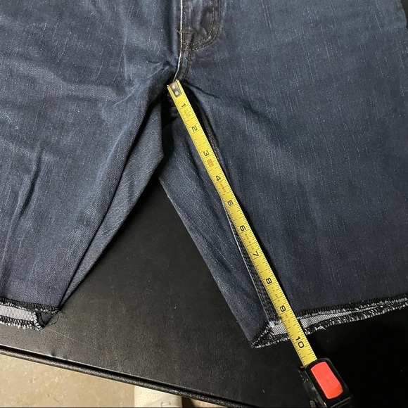 Comune Cutoff Denim Jean Shorts - Picture 4 of 8